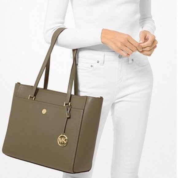 MICHAEL KORS 3-in-1 Large Pebbled Leather Tote Bag - Picture 2 of 7